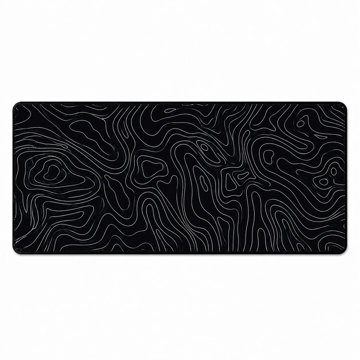 Topographic Black Extended Gaming Mouse Pad 900×400mm
